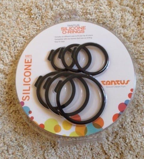 Silicone dildo rubber ring
