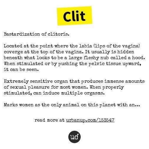 Air A. reccomend Slang terms for clitoris